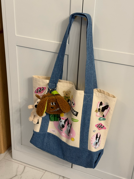 CUSTOM TOTE BAG (Canvas Denim)