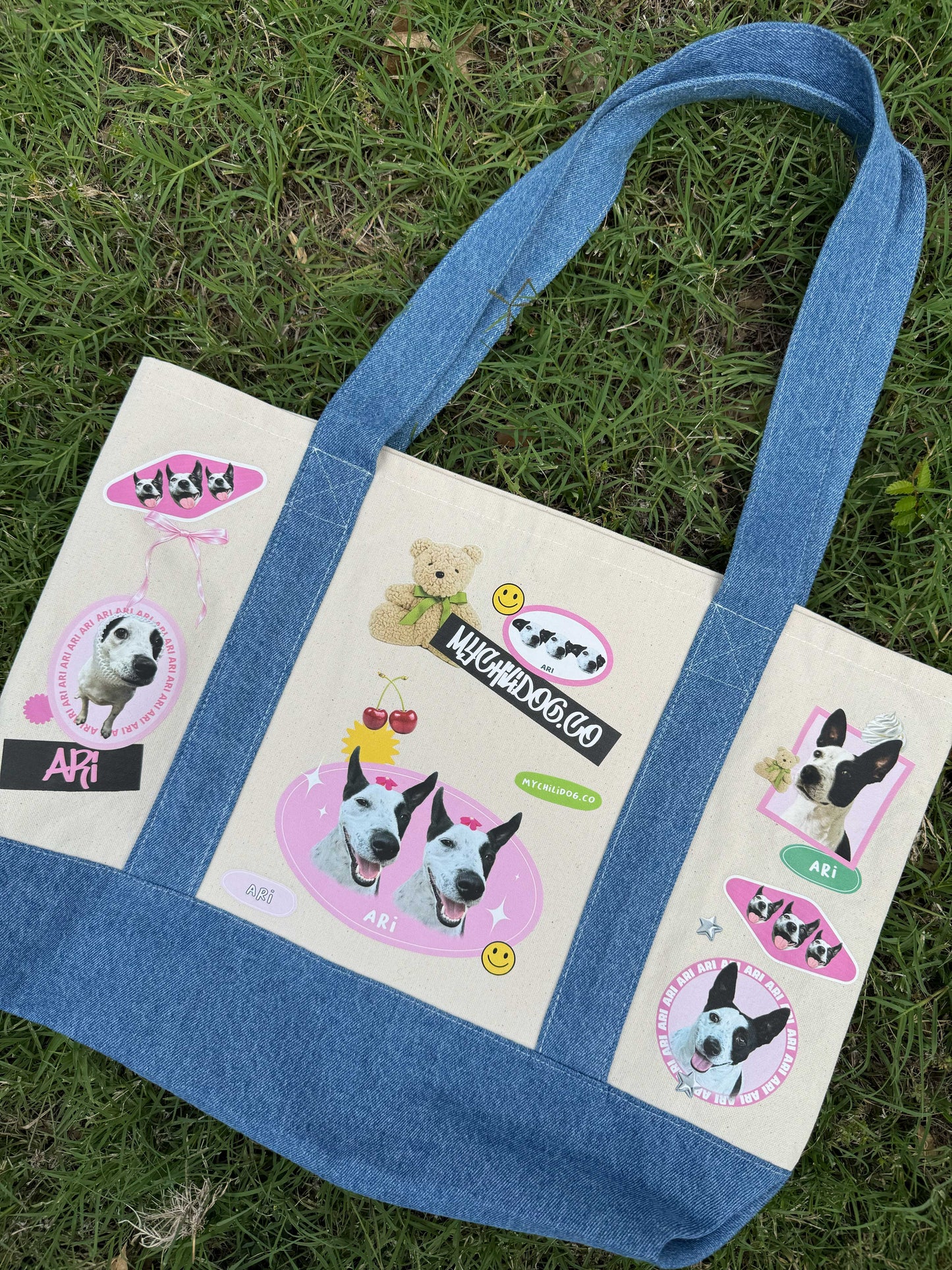 CUSTOM TOTE BAG (Canvas Denim)