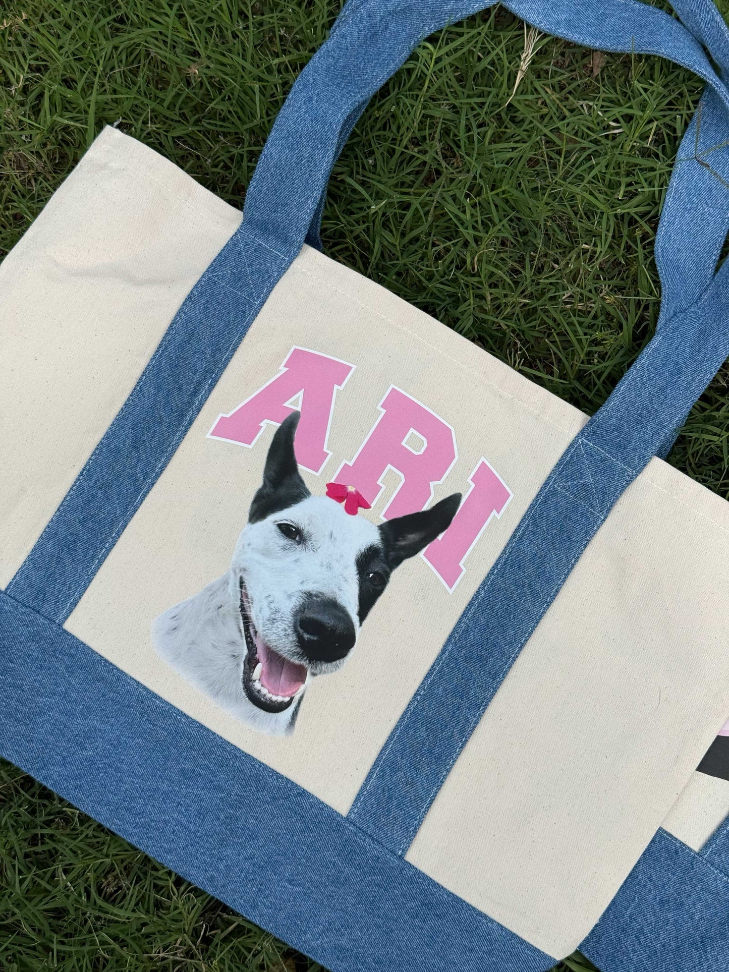 CUSTOM TOTE BAG (Canvas Denim)