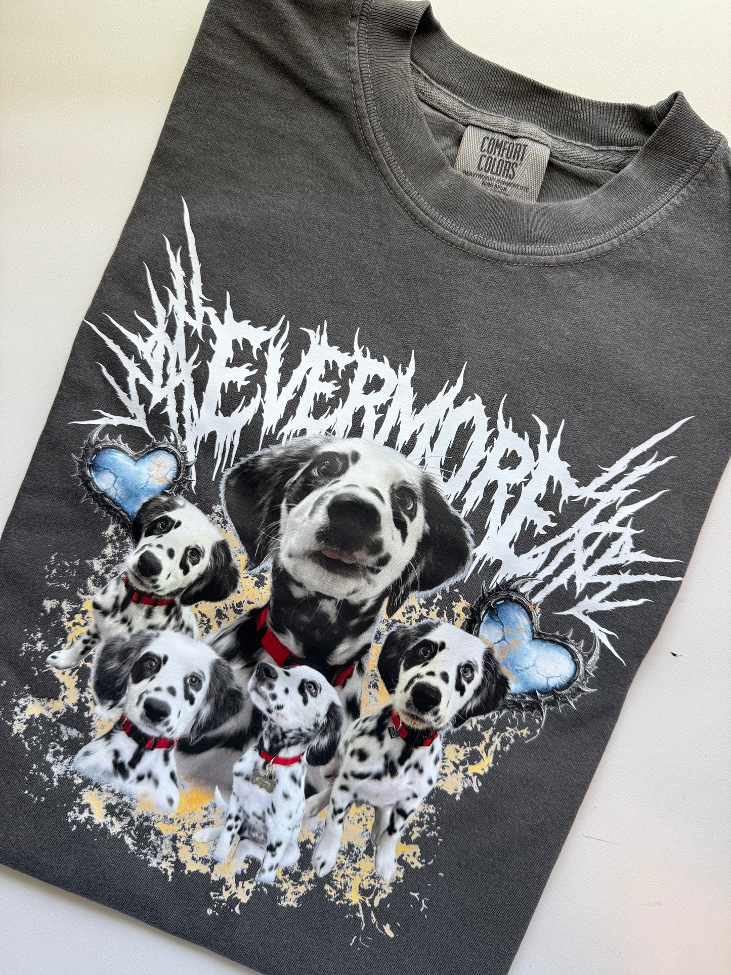 CUSTOM METAL T-SHIRT 🤘