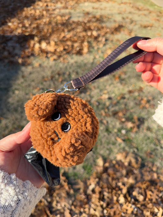 TEDDY BEAR POOP BAG