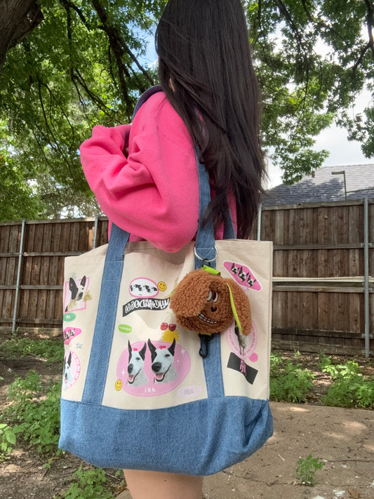 CUSTOM TOTE BAG (Canvas Denim)