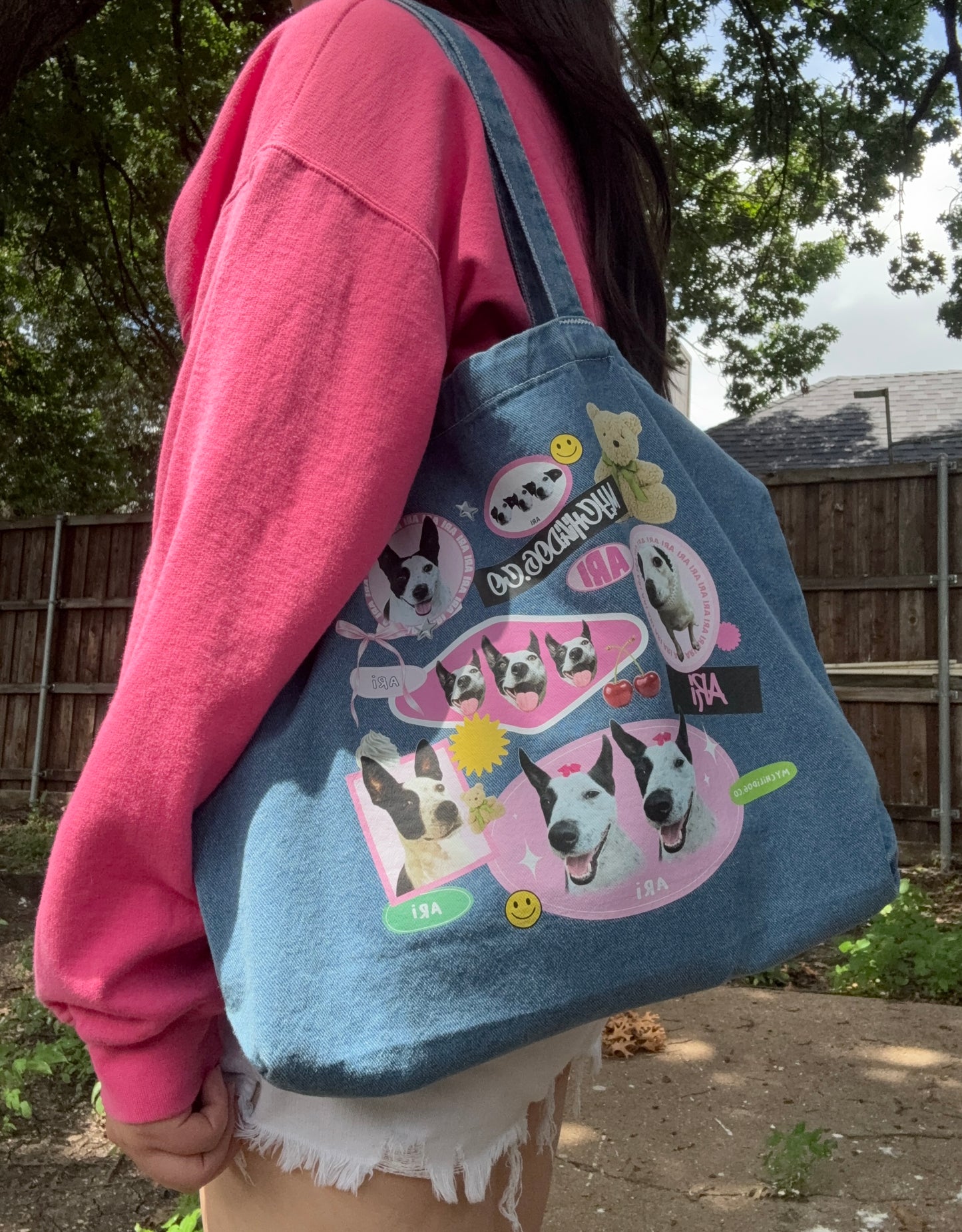 CUSTOM TOTE BAG (Denim)