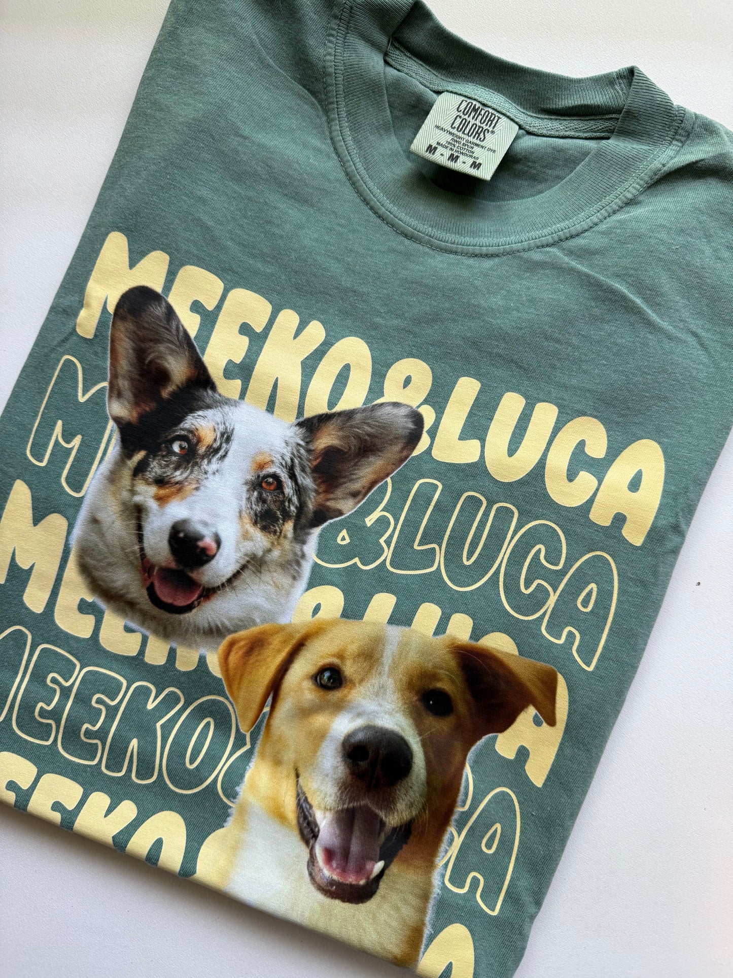 CUSTOM T-SHIRT (Wavy Name)