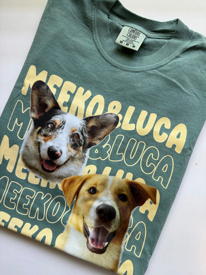 CUSTOM T-SHIRT (Wavy Name)