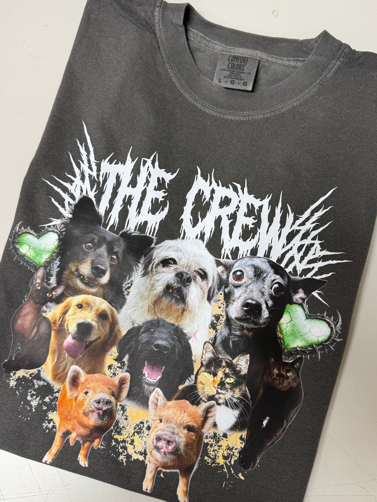 CUSTOM METAL T-SHIRT 🤘