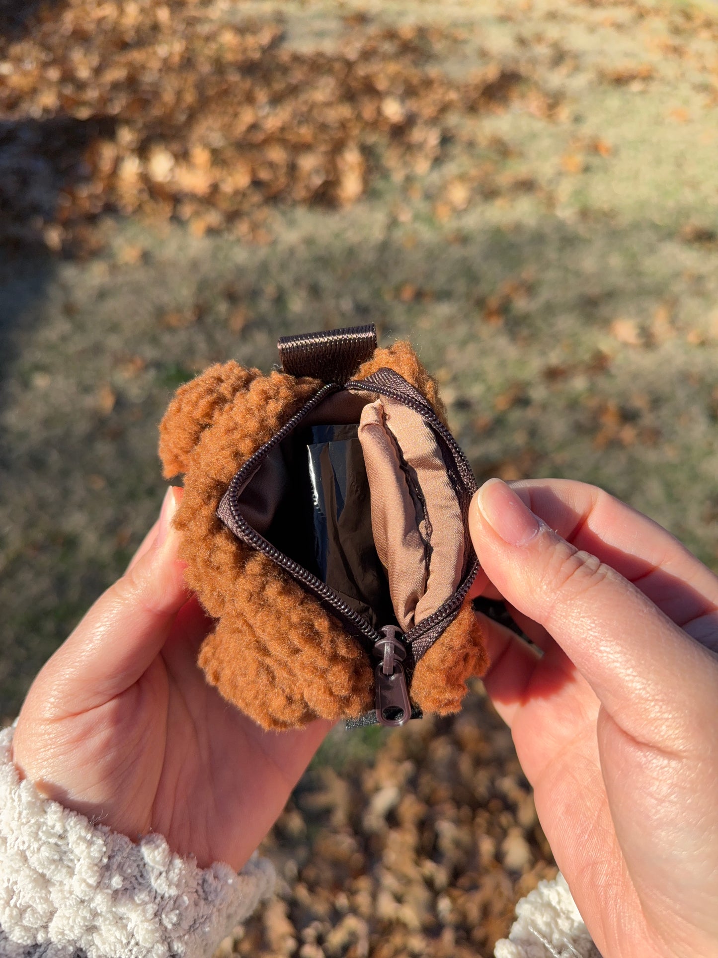 TEDDY BEAR POOP BAG