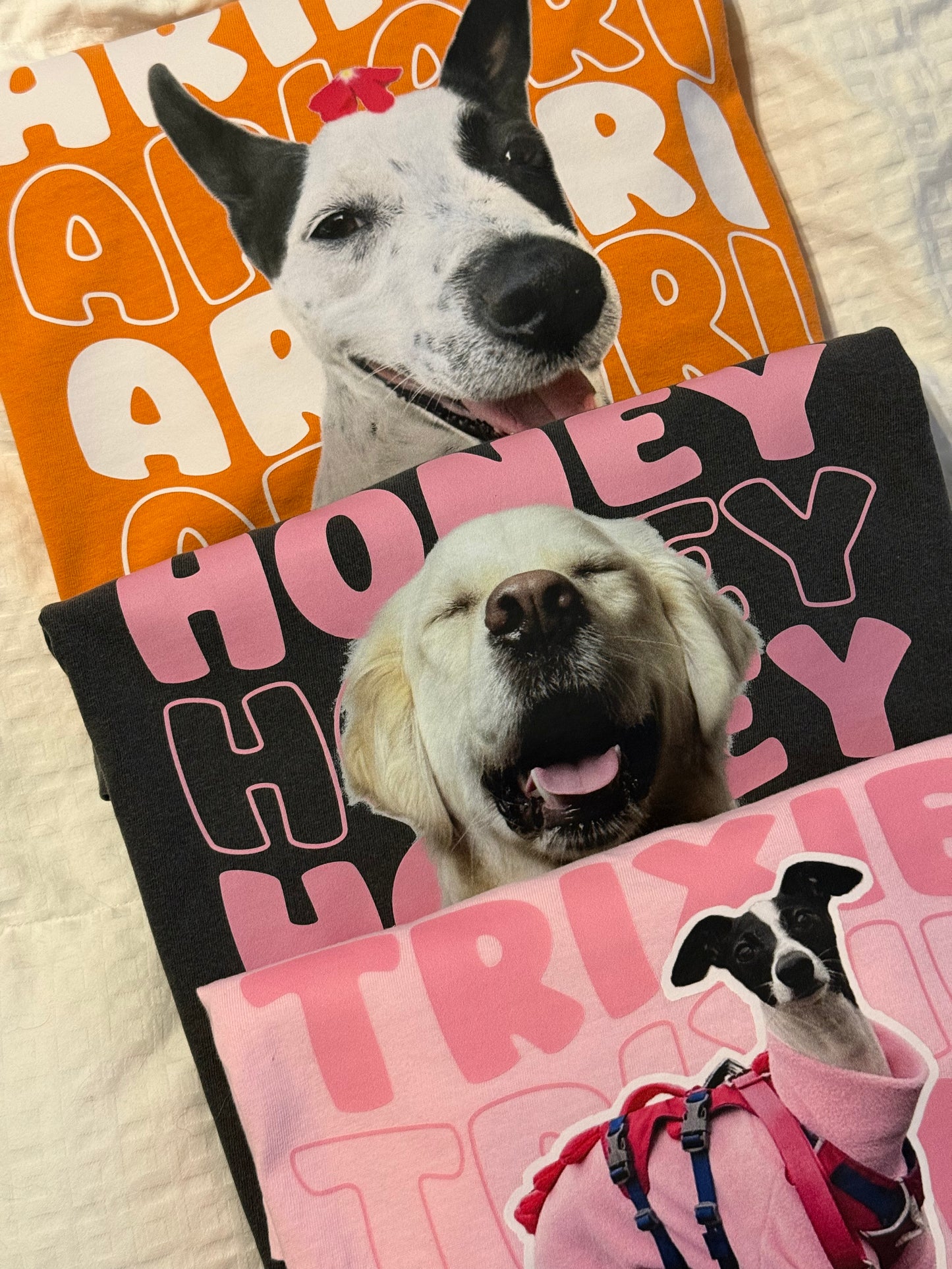 CUSTOM T-SHIRT (Wavy Name)