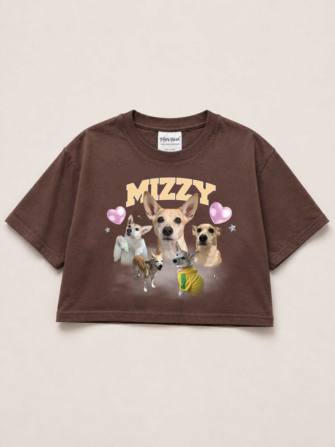 CUSTOM CROP T-SHIRT (Multi-face)