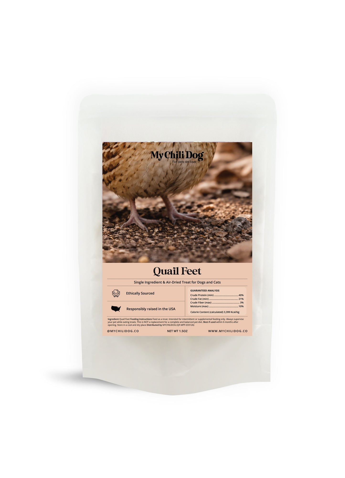 QUAIL FEET