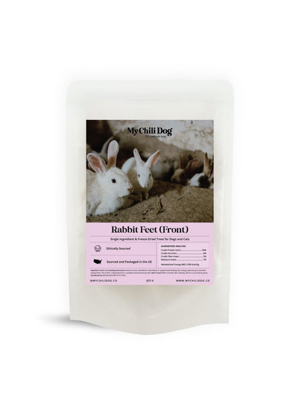 RABBIT FEET (FRONT/BACK)