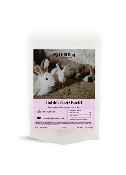 RABBIT FEET (FRONT/BACK)